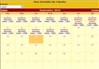 Schedule By Calendar
